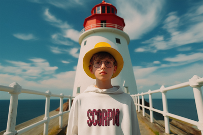 Scorpio Zodiac Hooded Sweatshirt for Teens | Astrology Gift, Horoscope Apparel, Birthday Present, Zodiac Lover, Cozy Outfit