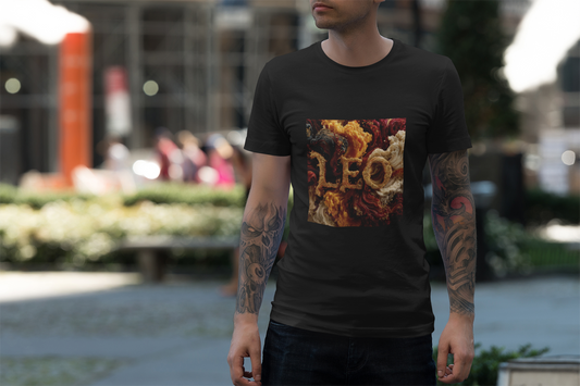 Leo Zodiac Tee — Bold Astrological Lion Graphic T‑Shirt