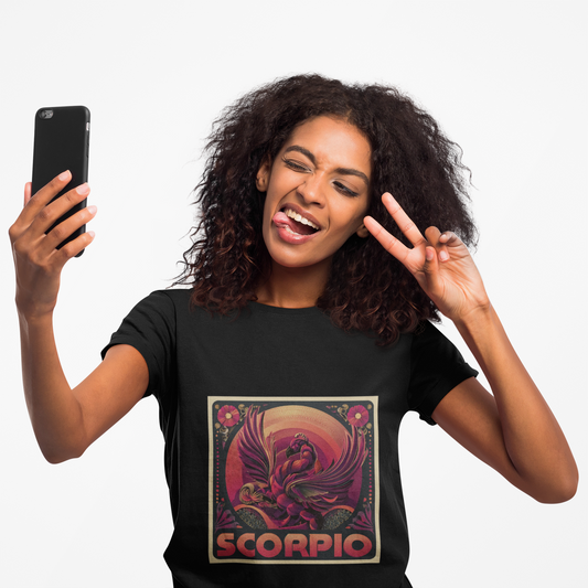 Scorpio Astrology Tee, Vintage Zodiac T-Shirt, Unisex Horoscope Shirt, Gift for Astrology Lovers, Comfortable Casual Wear