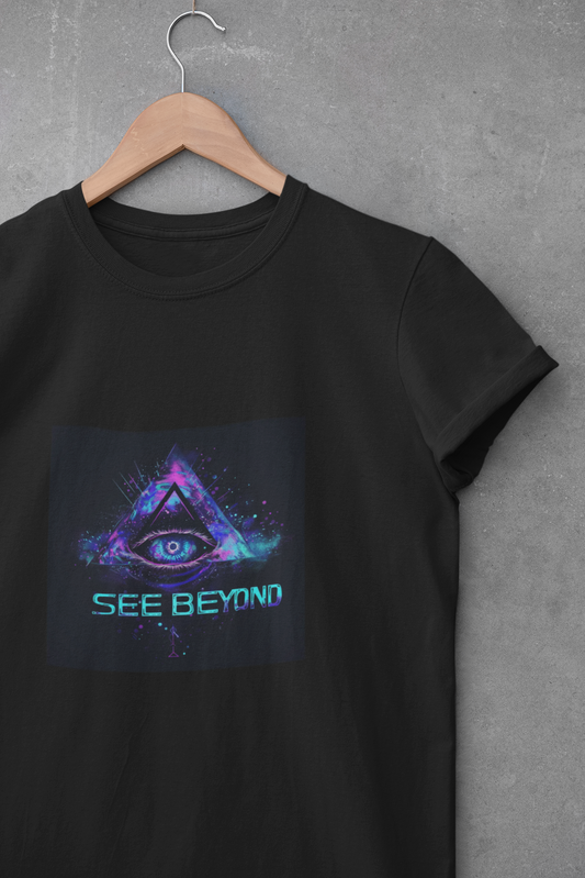 Mystical Eye T-Shirt - See Beyond - Unisex Garment-Dyed Tee for Spiritual Seekers, Gifts for Occult Lovers, Unique Fashion Statement, [...]