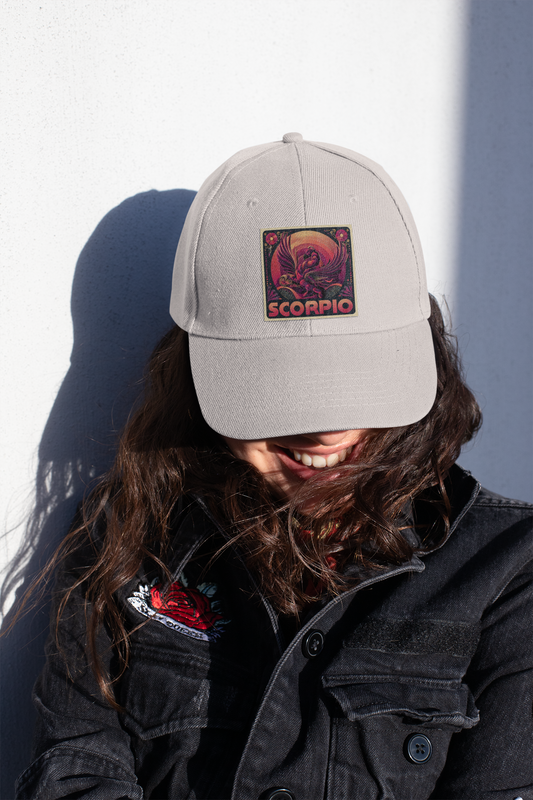 Stylish Scorpio Dad Cap | Perfect Gift for Astrology Lovers, Casual Wear, Unisex, Adjustable Baseball Hat, Zodiac Sign Apparel