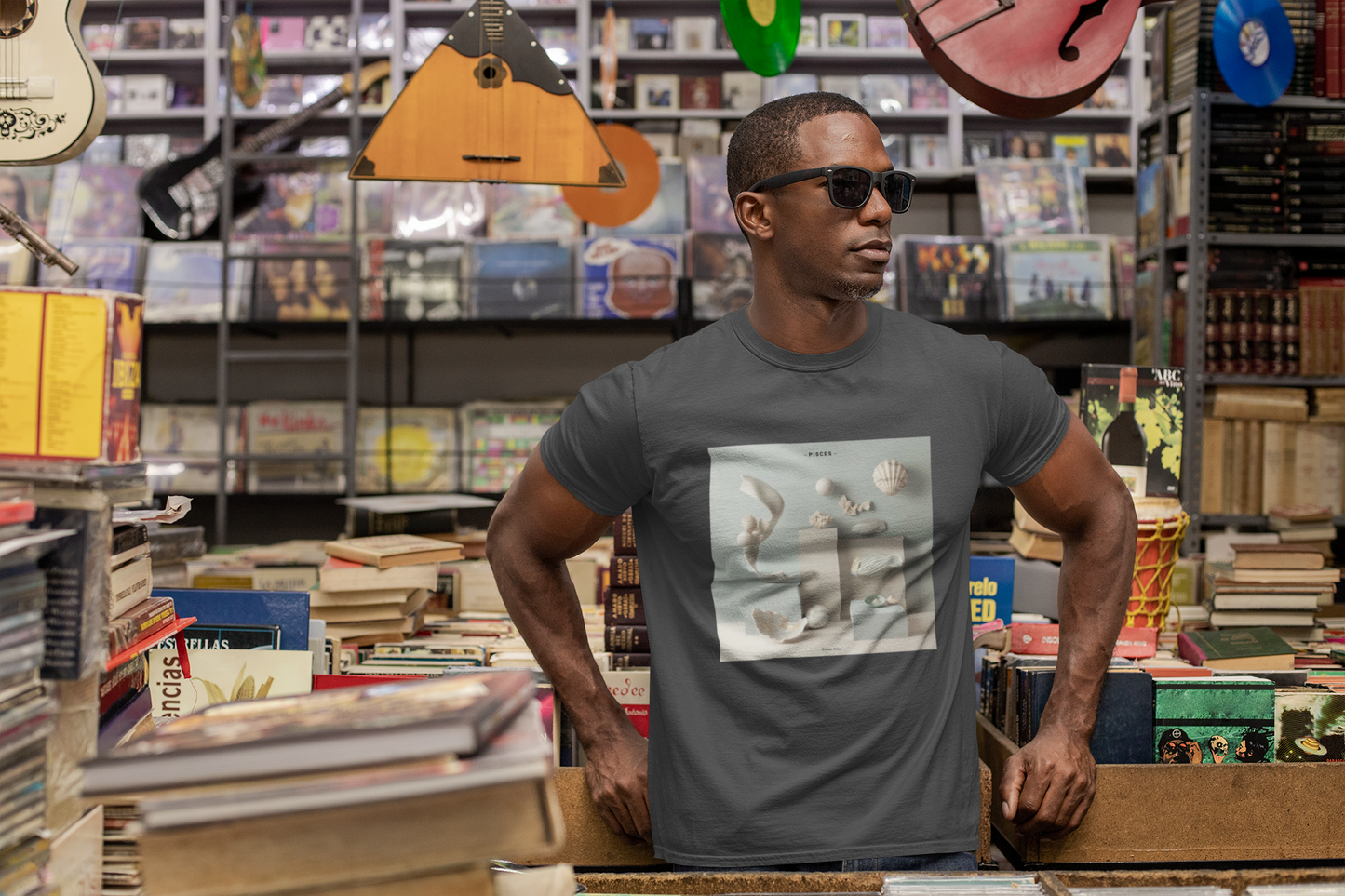 Pisces — Minimalist Surreal Still Life Art Print