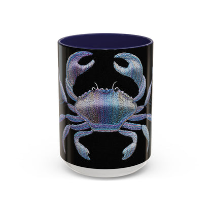 Water Element Cancer Mug | ♋ Cosmic Crab | Psychedelic Coffee Cup