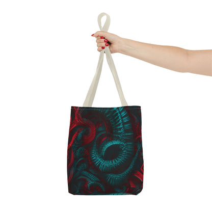 Fire Element Aries Tote Bag | ♈ Mystical Swirl | Psychedelic Carryall