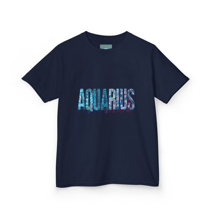 Aquarius Kids Tee - Fun Astrology Shirt, Zodiac Gift, Unique Birthday Present, Cool Graphic Tee, Astrology Fashion
