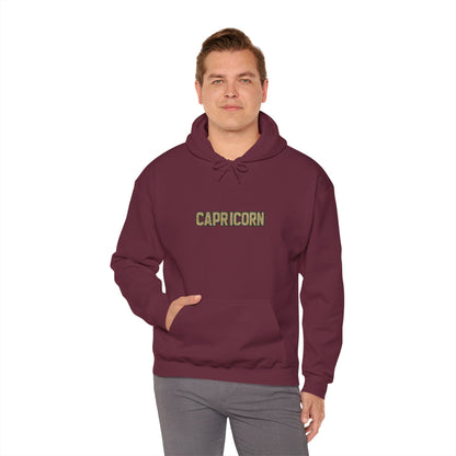 Capricorn Zodiac Hoodie - Unisex Heavy Blend™ with Stylish Astrology Art, Perfect Gift for Birthdays, Astrology Lovers, Cozy Fashion