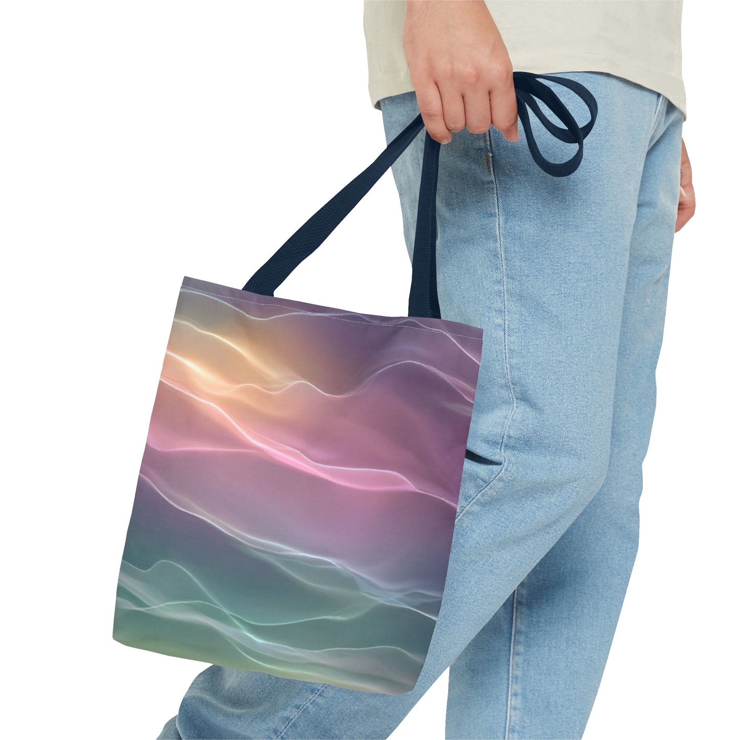 Earth Element Tote Bag | Taurus Virgo Capricorn | Psychedelic Abstract Design