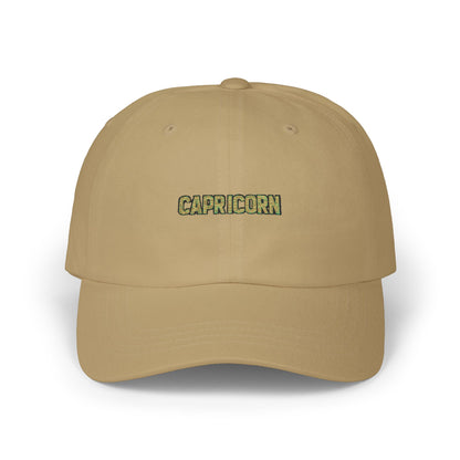 Capricorn Embroidered Dad Cap, Casual Hat, Astrology Gift, Summer Accessory, Unisex Style, Birthday Present, Zodiac Love