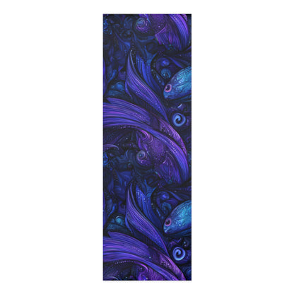 Water Element Pisces Yoga Mat | ♓ Artistic Mandala | Psychedelic Foam Mat