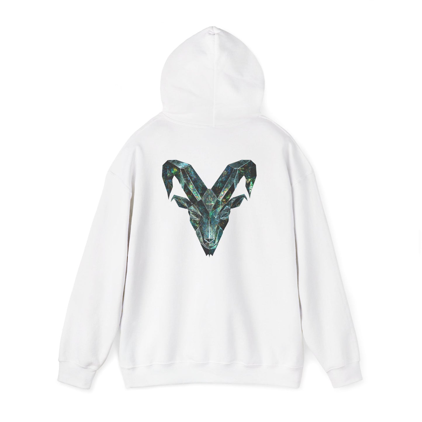 Earth Element Capricorn Hoodie | ♑ Mountain Ram | Psychedelic Zodiac Sweatshirt