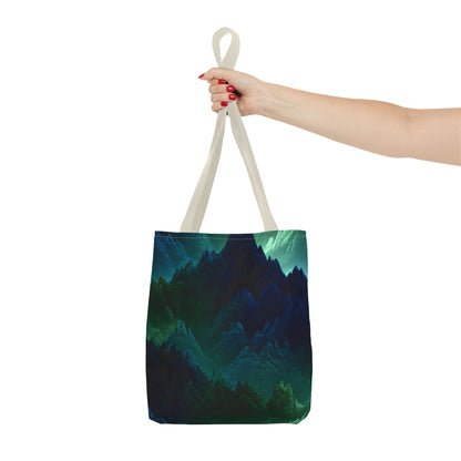 Earth Element Capricorn Tote Bag | ♑ Mystical Mountain | Psychedelic Carryall
