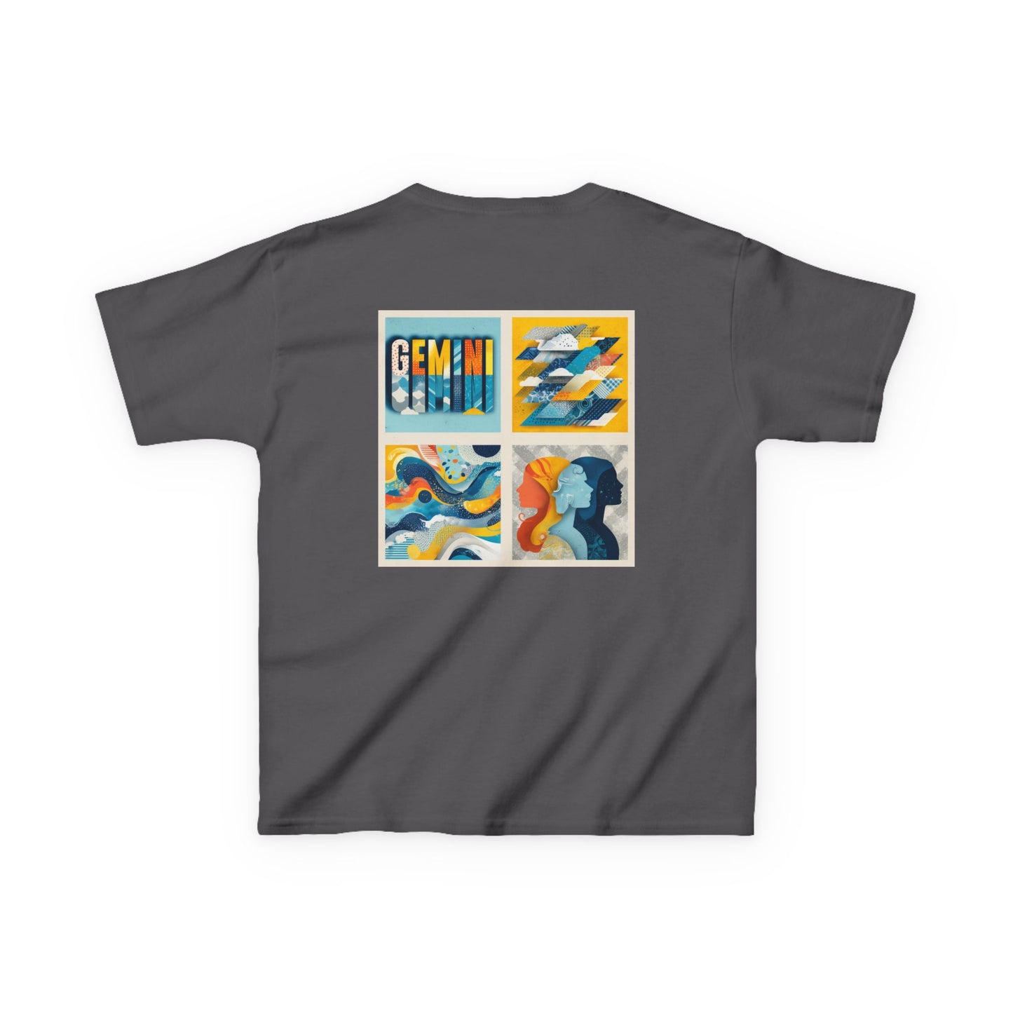 Gemini Kids Tee, Zodiac T-Shirt, Astrology Gift, Birthday Clothing, Gemini Season Shirt, Cute Kids Shirt