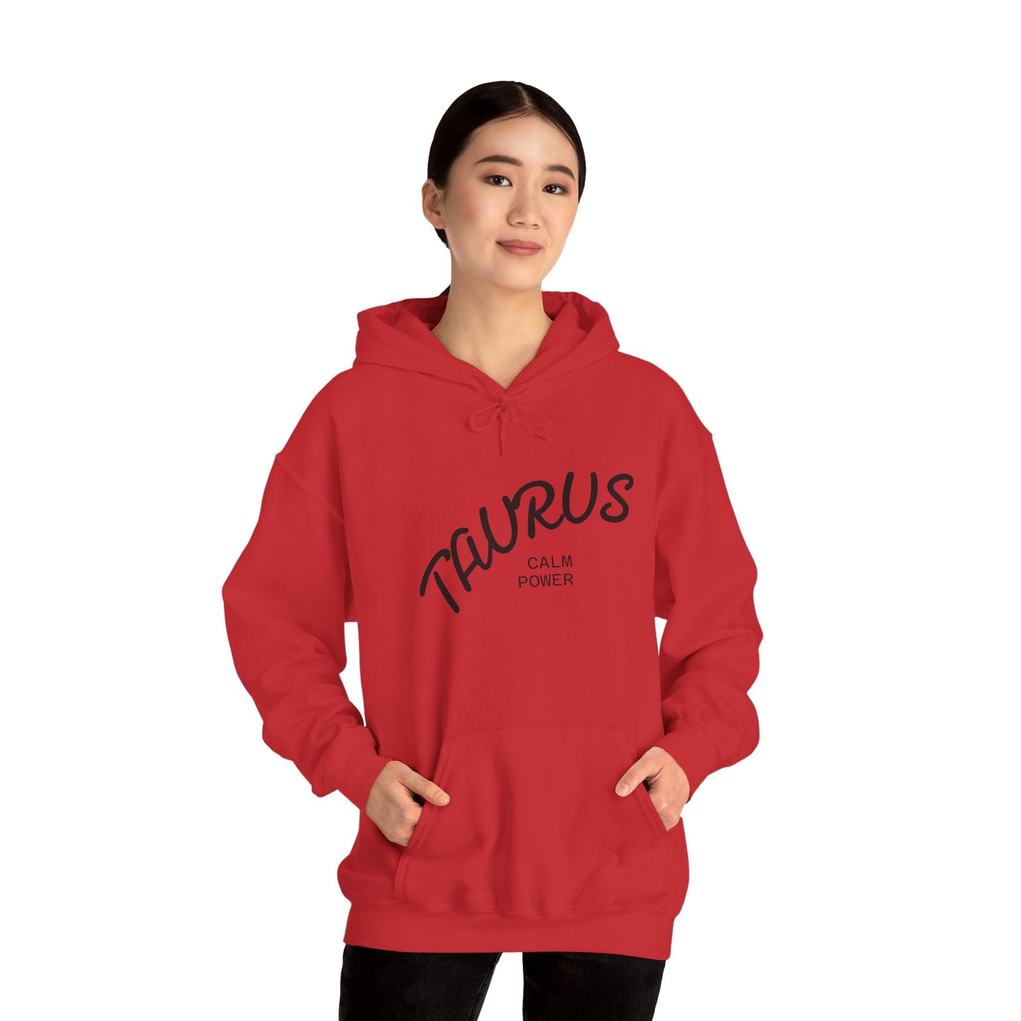 Taurus Hoodie - Calm Power Unisex Sweatshirt, Astrology Gift, Horoscope Apparel, Zodiac Sign Clothing, Taurus Birthday Present