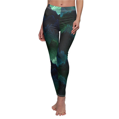Earth Element Capricorn Leggings | ♑ Galaxy-Inspired | Psychedelic Workout Tights
