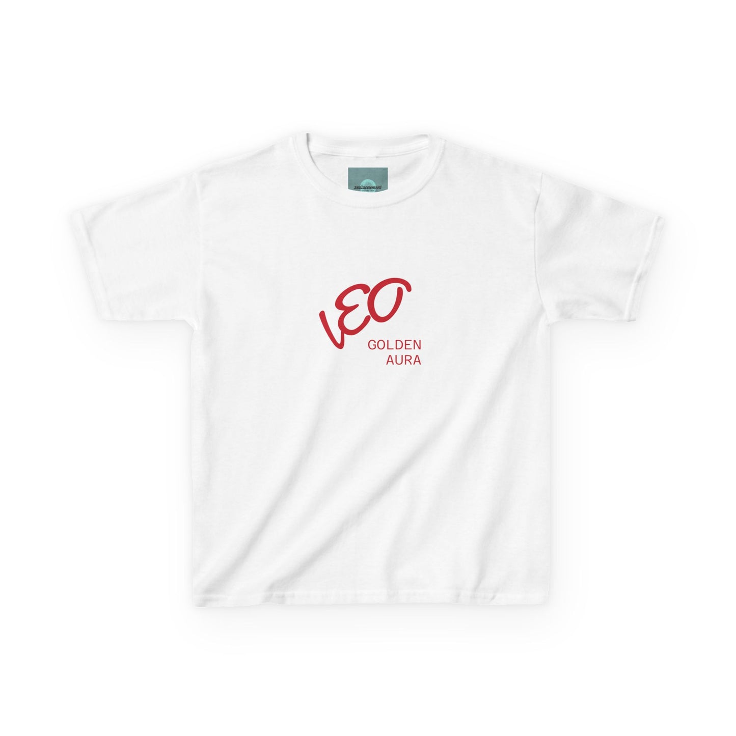 Fire Element Leo Kids Tee | ♌ Brave Heart | Psychedelic Youth Shirt