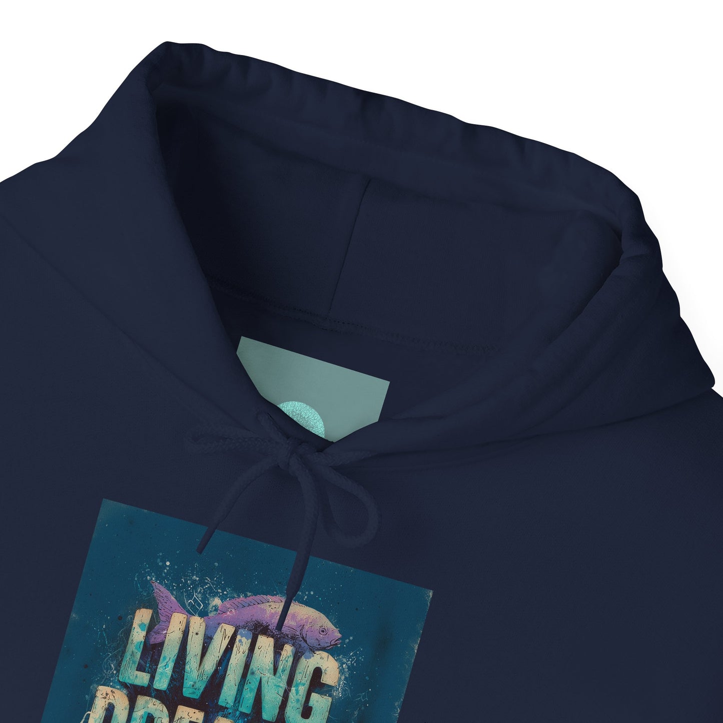 Living Dreams Hoodie — Inspirational Graphic Pullover