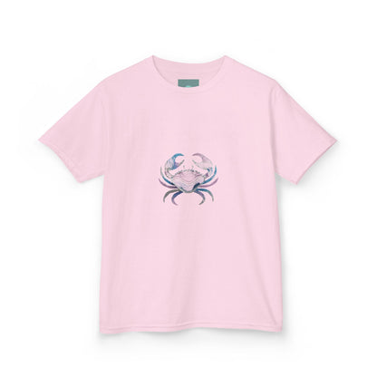 Cute Crab Kids Tee, Children’s Animal T-Shirt, Sea Life Shirt, Ocean-Themed Clothing, Birthday Gift for Kids