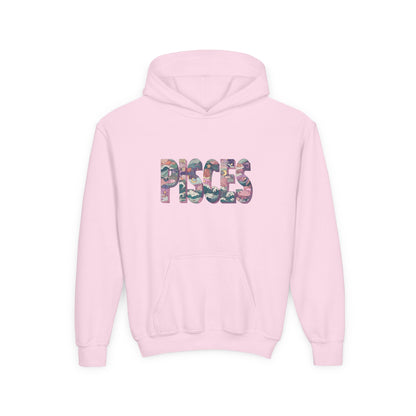 Pisces Youth Hoodie, Trendy Zodiac Sweatshirt for Teens, Astrological Gift, Astrology Lover Apparel, Perfect for Birthdays and Celebrations