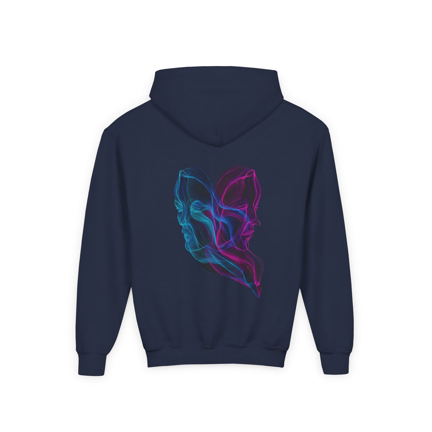 Gemini Curious Mind Youth Hoodie, Astrology Gift, Cosmic Sweatshirt, Birthday Apparel, Zodiac Fashion
