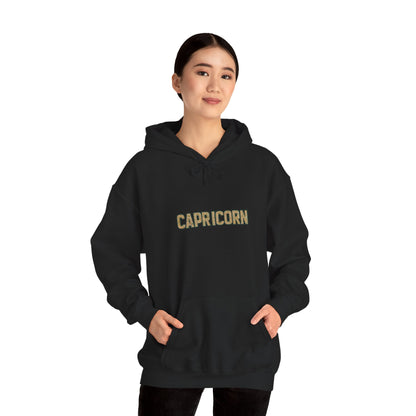 Capricorn Zodiac Hoodie - Unisex Heavy Blend™ with Stylish Astrology Art, Perfect Gift for Birthdays, Astrology Lovers, Cozy Fashion