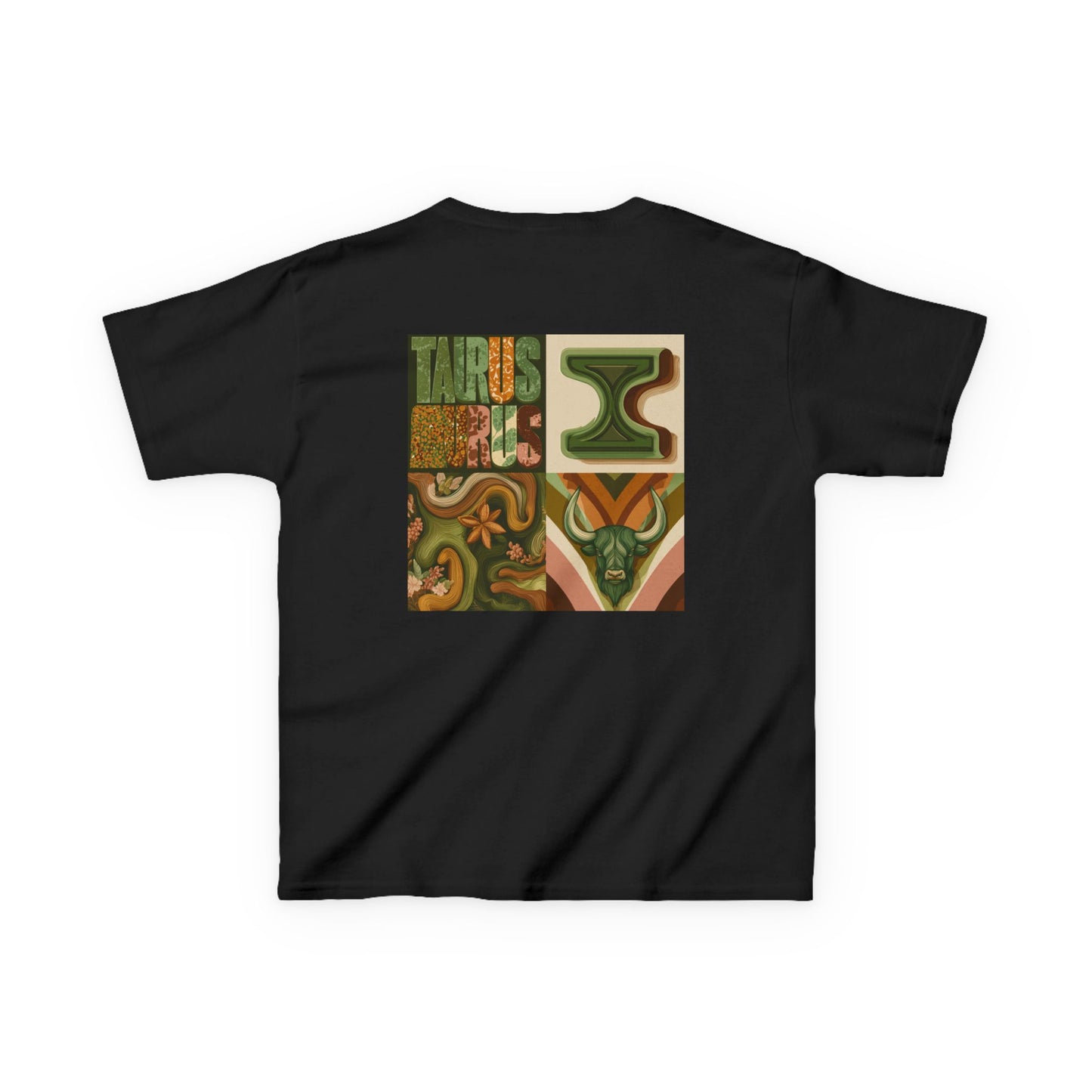 Kids Taurus Tee, Zodiac Sign T-Shirt, Astrology Gift for Kids, Birthday Outfit, Unique Children's Clothing