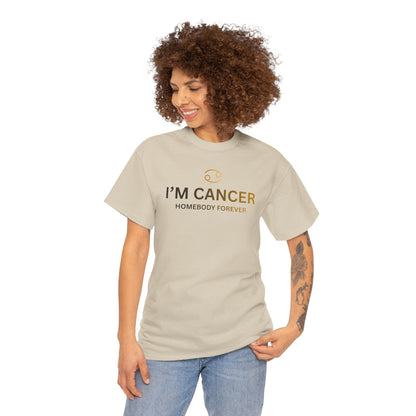 Cancer Zodiac Homebody Forever Tee | Astrology Moon Graphic T-Shirt