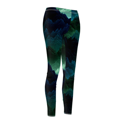 Earth Element Capricorn Leggings | ♑ Galaxy-Inspired | Psychedelic Workout Tights