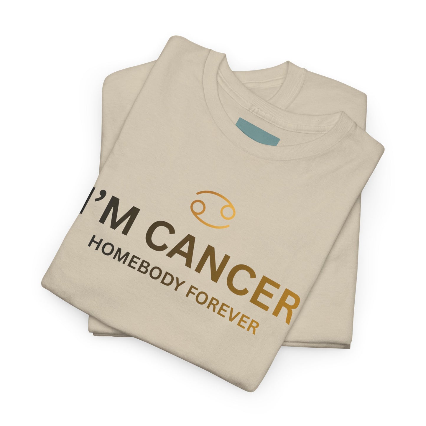 Cancer Zodiac Homebody Forever Tee | Astrology Moon Graphic T-Shirt