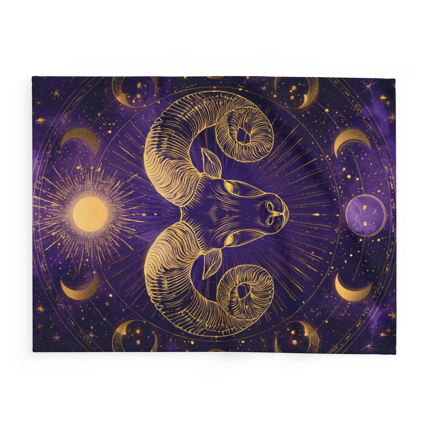 Astrology-Inspired Fleece Blanket, Cozy Throw for Stargazers, Celestial Decor, Gift for Astrology Lovers, Perfect for Home Decor