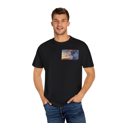 Artistic Unisex T-shirt with Ethereal Design, Casual Tee, Graphic Shirt, Gifts for Art Lovers, Fantasy Apparel, Everyday Wear