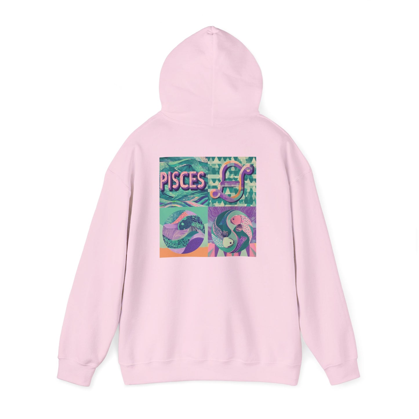 Pisces Graphic Hoodie for Zodiac Lovers, Astrology Gift, Cozy Sweatshirt, Horoscope Apparel, Birthday Clothing, Unisex Style