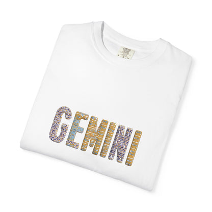 Gemini Zodiac T-Shirt, Unisex Astrology Tee, Horoscope Gift, Birthday T-Shirt, Astrology Lover Apparel