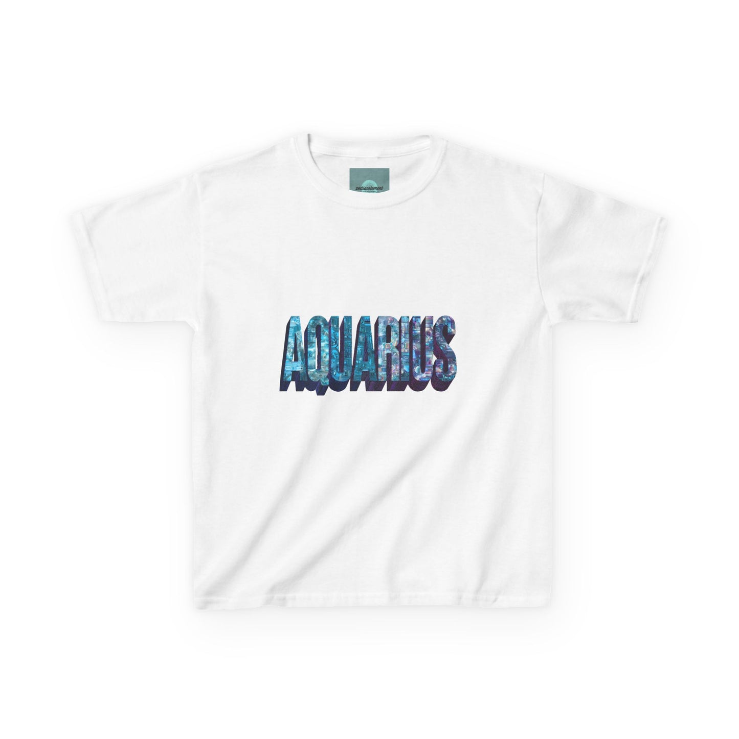 Aquarius Kids Tee - Fun Astrology Shirt, Zodiac Gift, Unique Birthday Present, Cool Graphic Tee, Astrology Fashion