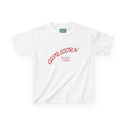 Earth Element Capricorn Kids Tee | ♑ Mountain Ram | Psychedelic Youth Shirt