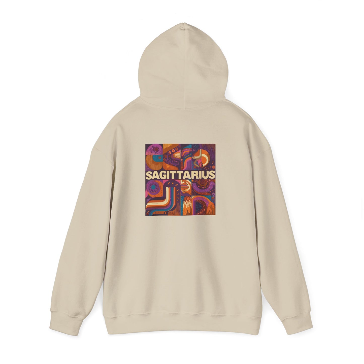 Sagittarius Retro Hooded Sweatshirt - Astrology Gift, Zodiac Apparel, Unisex Hoodie, Cozy Fashion, Horoscope Merchandise