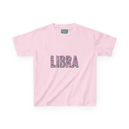Colorful Libra Kids Tee - Perfect Birthday Gift, Astrology Tee, Zodiac Apparel, Fun Kids Wear, Cute Graphic Shirt, Libra Season