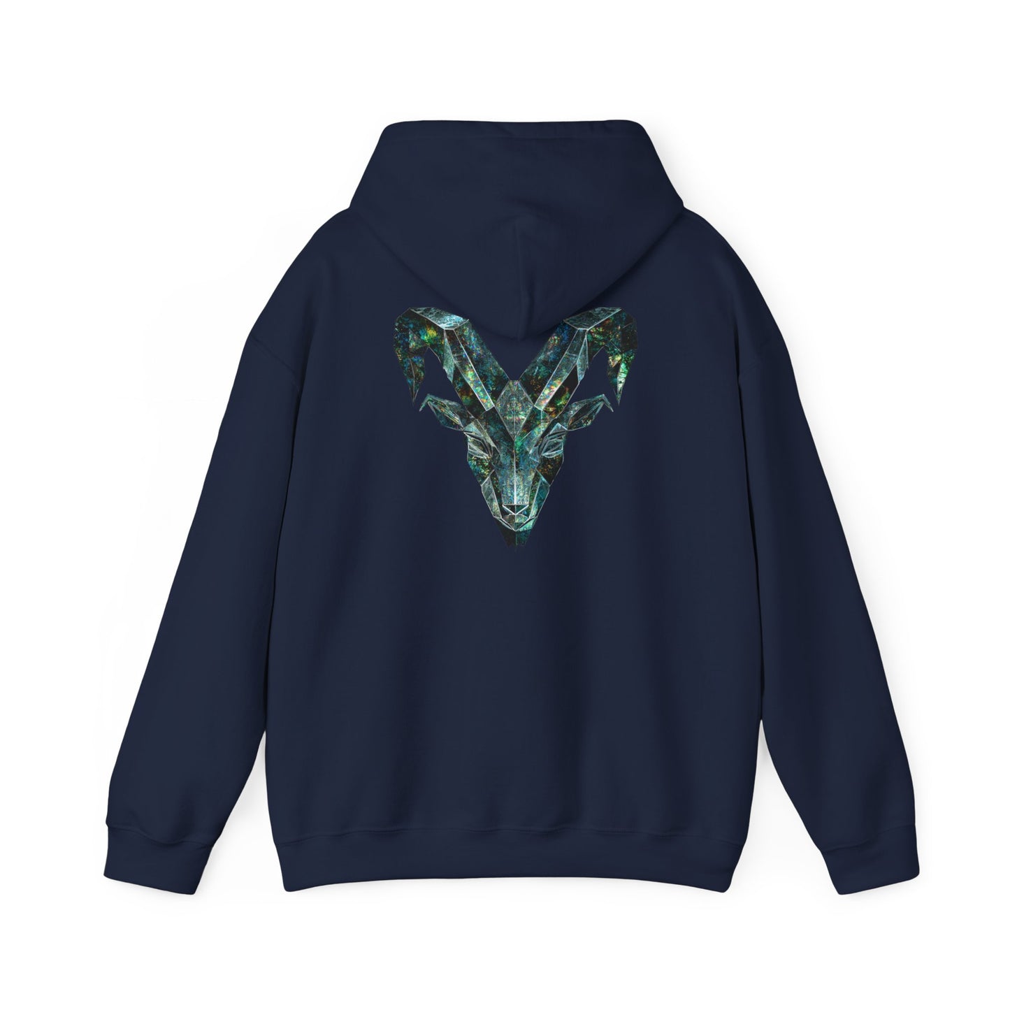 Earth Element Capricorn Hoodie | ♑ Mountain Ram | Psychedelic Zodiac Sweatshirt