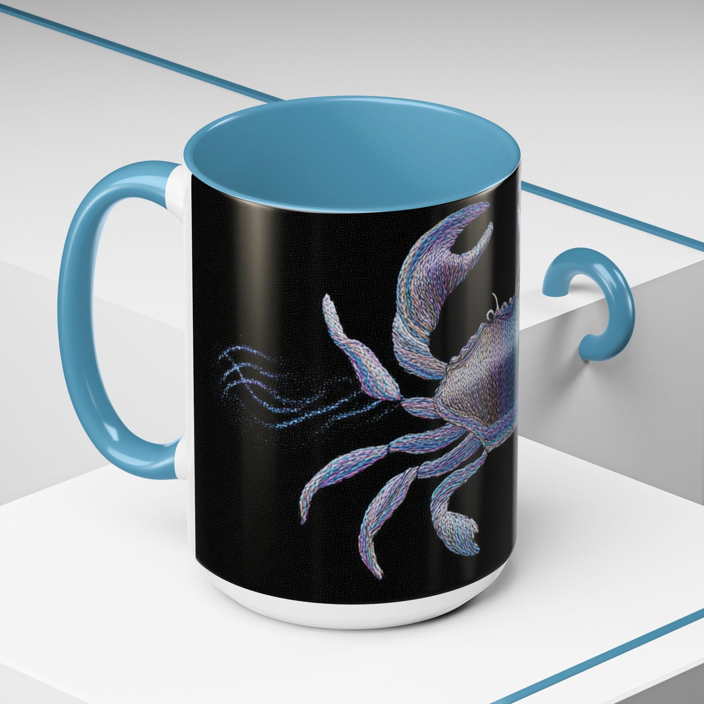 Mug, Cancer Zodiac Coffee Cup, Horoscope Tea Mug, Astrology Gift, Constellation Design, Birthday Present, Ceramic Mug