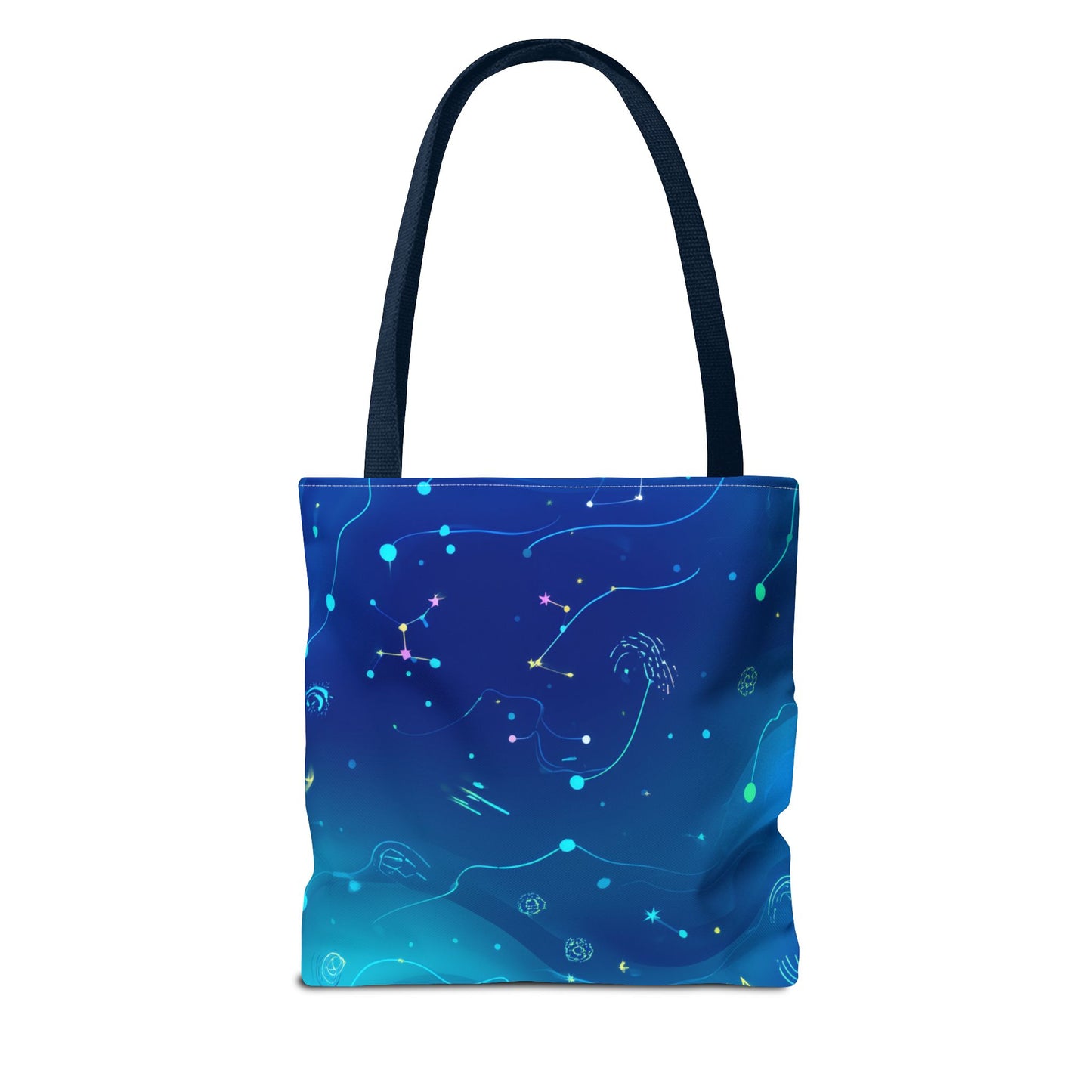 Celestial Tote Bag, Cosmic Tote, Universe Shopper, Astral Bag, Galaxy Gift, Starry Accessory