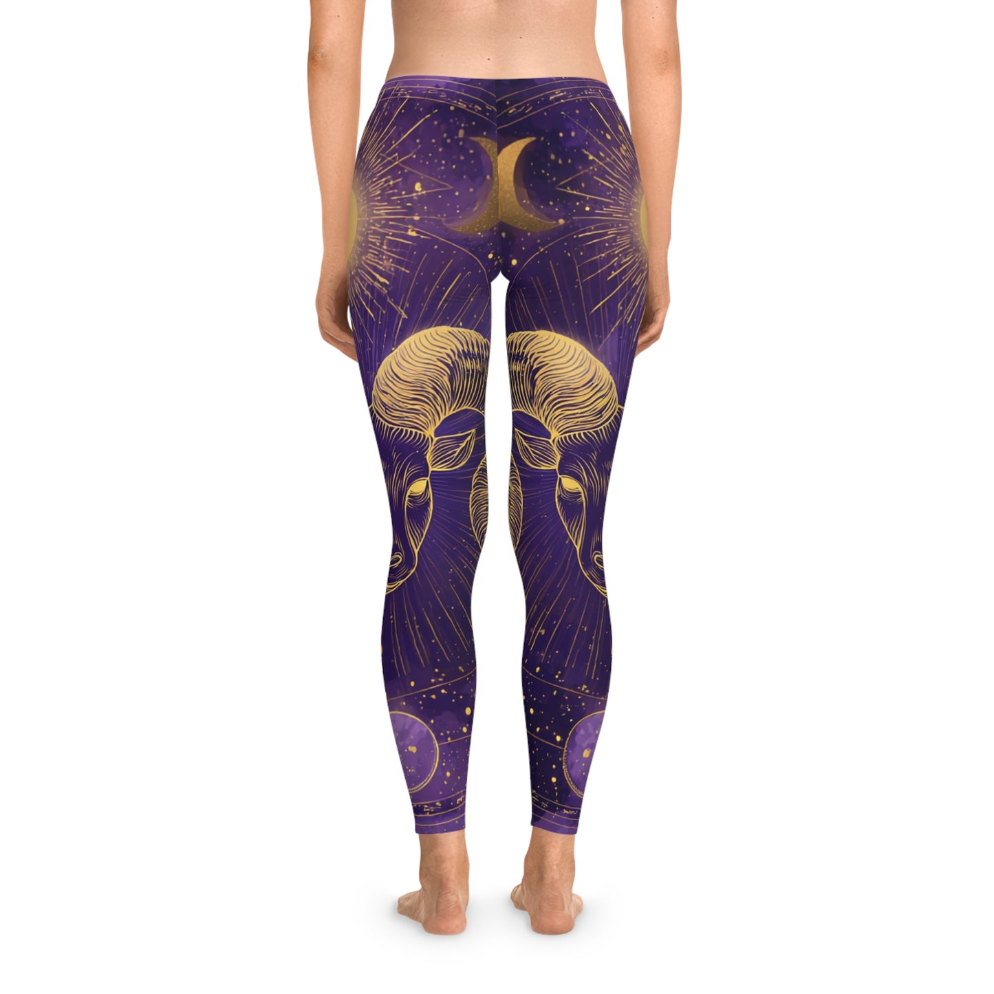 Aries Zodiac Leggings