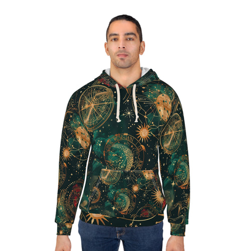 Celestial Pattern Unisex Pullover Hoodie