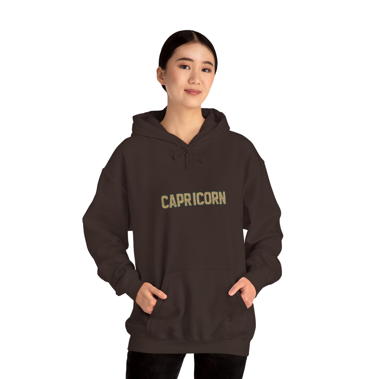 Capricorn Zodiac Hoodie - Unisex Heavy Blend™ with Stylish Astrology Art, Perfect Gift for Birthdays, Astrology Lovers, Cozy Fashion