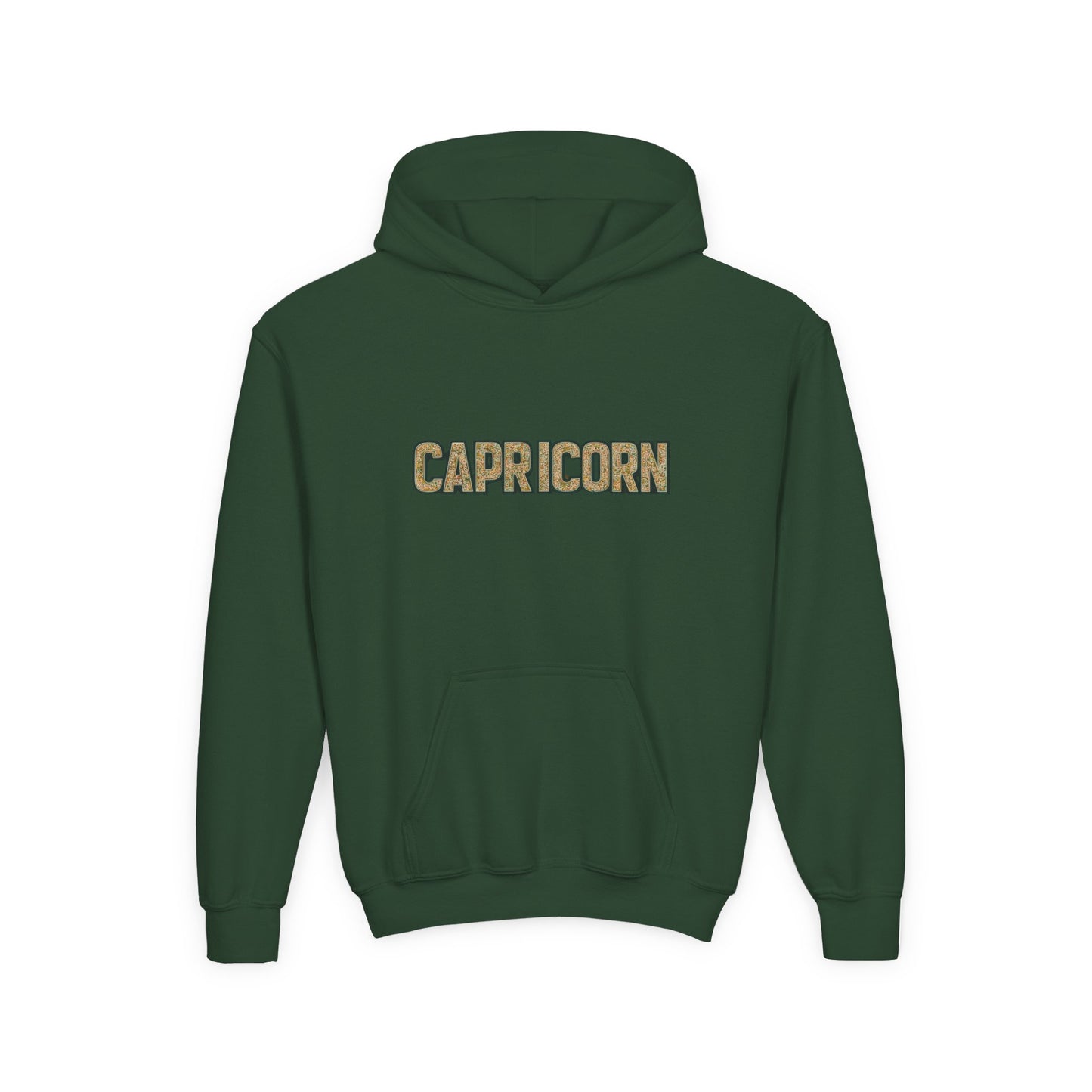 Capricorn Youth Hoodie, Zodiac Sweatshirt, Astrology Gift for Teens, Birthday Present, Cozy Layer for Celebrations
