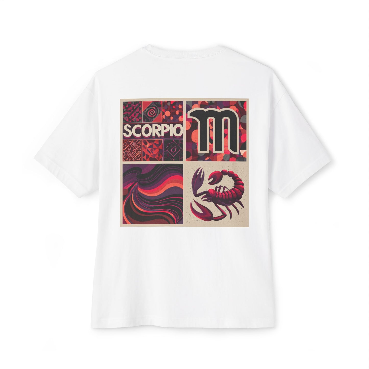 Scorpio Zodiac Boxy Tee, Unisex Graphic Tee, Astrology Shirt, Horoscope T-Shirt, Gift for Scorpio, Astrology Lover Tee