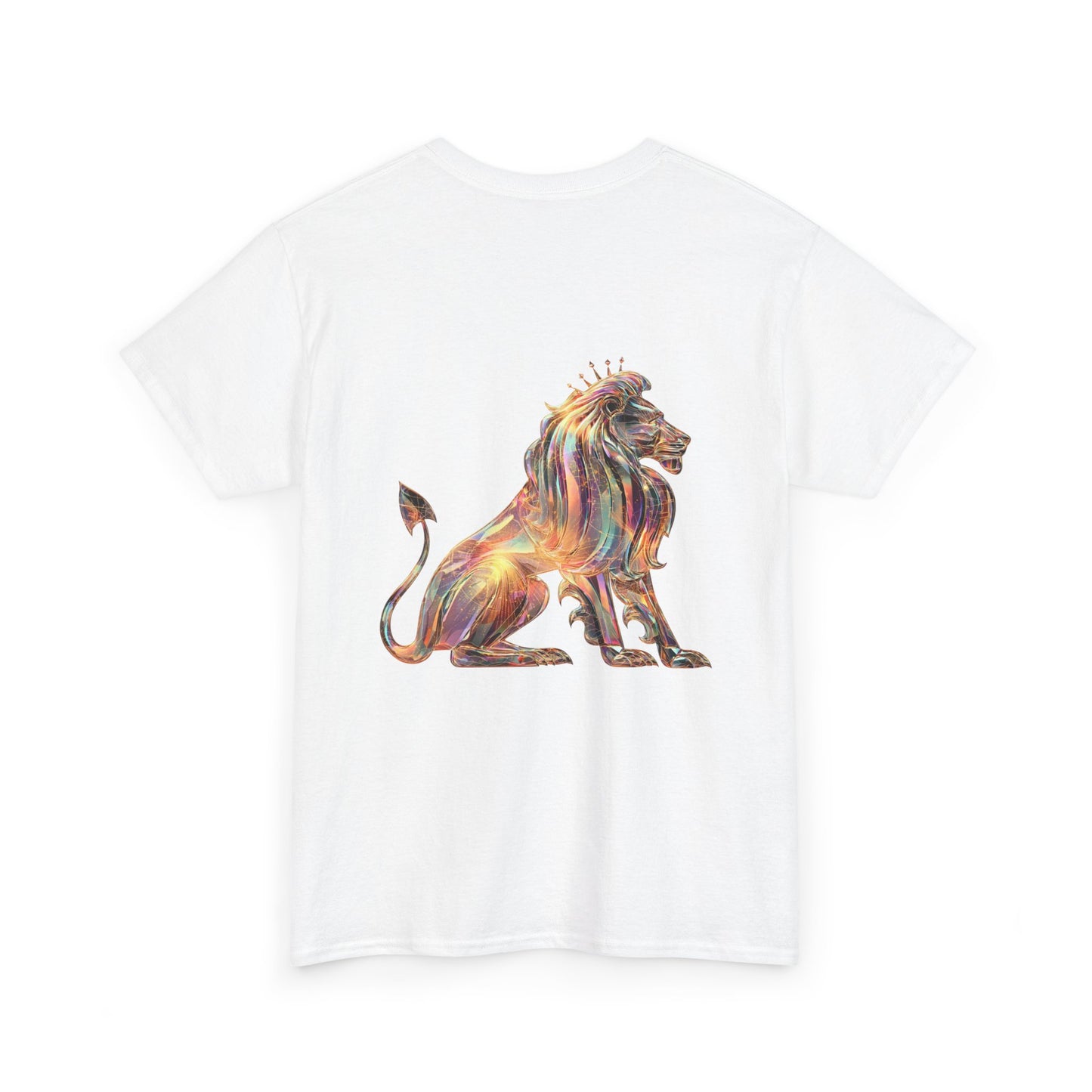 Fire Element Leo Unisex Tee | ♌ Brave Heart | Psychedelic Zodiac Shirt