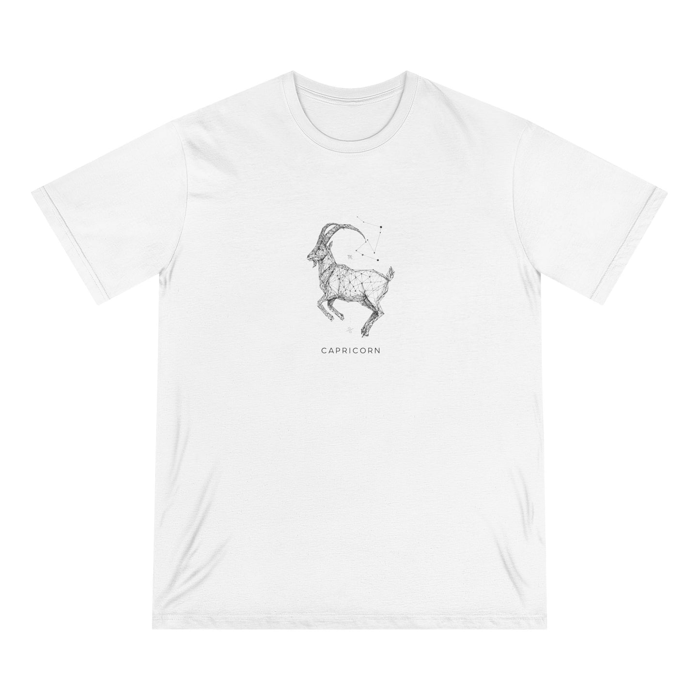 Whimsical Goat Organic T-Shirt, Eco-Friendly Tee, Nature Lover Gift, Casual Wear, Perfect for Earth Day, Animal Enthusiast Apparel