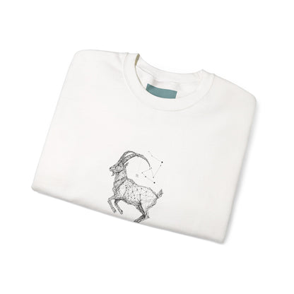 Capricorn Zodiac Sweatshirt, Astrology Gift, Unisex Pullover, Cozy Crewneck, Horoscope Apparel, Astrology Lover Must-Have