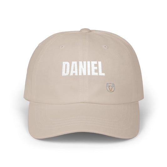 Personalized 'NAME & ZODIAC' Classic Dad Cap — Distressed Name Embroidered Baseball Hat