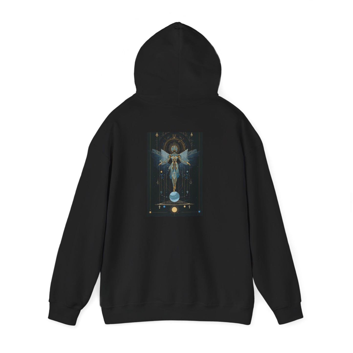 Libra Air Element Cosmic Dreamer Heavy Blend Hoodie - Zodiac Harmony Pullover, Astrology Gift, Celestial Balance Design