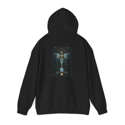 Libra Air Element Cosmic Dreamer Heavy Blend Hoodie - Zodiac Harmony Pullover, Astrology Gift, Celestial Balance Design